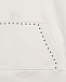 Белая толстовка-худи с отделкой клепками MM6 Maison Margiela | Фото 4