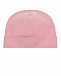 Розовый комплект: шапка и слюнявчик Moschino | Фото 3