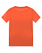 Оранжевая футболка с принтом  | Фото 2