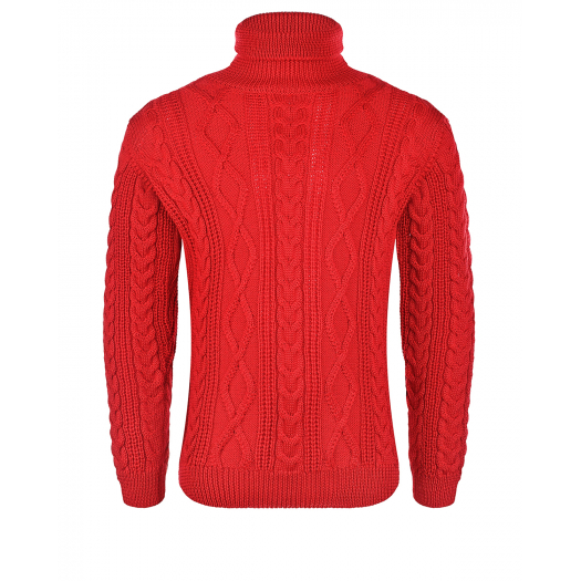 Красный свитер из шерсти Arc-en-ciel | Фото 1