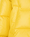 Желтая пуховая куртка с капюшоном Moncler | Фото 5