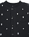Черный комбинезон с вышитой монограммой Burberry | Фото 3