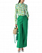Зеленые брюки со стрелками Parosh | Фото 2