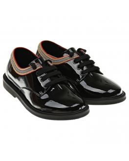 Черные лакированные туфли Burberry Черный, арт. 8033498 A1189 | Фото 1