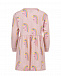 Розовое платье со сплошным принтом &quot;единороги&quot; Stella McCartney | Фото 2