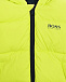 Неоновая куртка с логотипом на капюшоне Hugo Boss | Фото 5