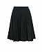 Черная юбка с поясом на резинке Aletta | Фото 3
