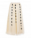 Кремовая юбка с цветами из бисера  | Фото 4