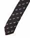 Черный галстук с контрастным принтом Dolce&Gabbana | Фото 2