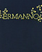 Синий свитшот с логотипом из страз Ermanno Scervino | Фото 3