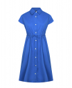 Синее платье для беременных