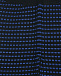 Брюки с поясом на резинке, темно-синие Genny | Фото 3