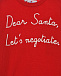 Джемпер с вышивкой &quot;Dear Santa Lets negotiate&quot; Saint Barth | Фото 3