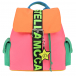 Рюкзак в стиле color block, 27x25x11 см Stella McCartney | Фото 1