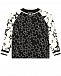 Черно-белая трикотажная куртка с принтом &quot;звезды&quot; Dolce&Gabbana | Фото 2