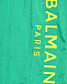 Шорты для купания с лого, зеленые Balmain | Фото 3