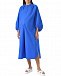 Синее платье из хлопка с рукавами-фонариками SHADE | Фото 4