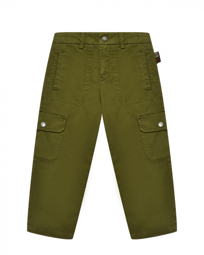Зауженные брюки с карманами-карго Roberto Cavalli | Фото 1