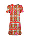 Платье прямого кроя с короткими рукавами Moschino | Фото 2
