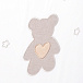 Бампер для детской кроватки &quot;Teddy love&quot;, песочный PERINA | Фото 7