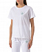 Белая футболка с принтом &quot;теннисные ракетки&quot; Forte dei Marmi Couture | Фото 5
