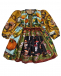 Поплиновое платье с принтом &quot;грибы&quot; Dolce&Gabbana | Фото 1