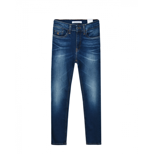 Тертые джинсы slim Calvin Klein | Фото 1