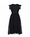 Приталенное черное платье Vivetta | Фото 2