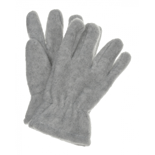 Светло-серые флисовые перчатки Catya | Фото 1