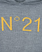 Серый джемпер с капюшоном No. 21 | Фото 3