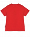 Красная футболка с принтом &quot;круги&quot; Bikkembergs | Фото 2