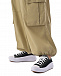 Бежевые брюки с карманами-карго Dorothee Schumacher | Фото 9