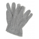 Светло-серые флисовые перчатки Catya | Фото 1