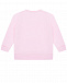 Розовый свитшот с принтом &quot;Кошка&quot; Sanetta Kidswear | Фото 2