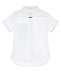 Белая рубашка с отделкой в клетку Burberry | Фото 2