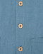 Голубой песочник с накладными карманами Sanetta Pure | Фото 3