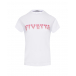 Белая футболка с розовым лого Vivetta | Фото 1