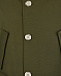 Куртка-пуховик цвета хаки с меховой отделкой Woolrich | Фото 4