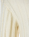 Плиссированное платье кремового цвета  | Фото 6