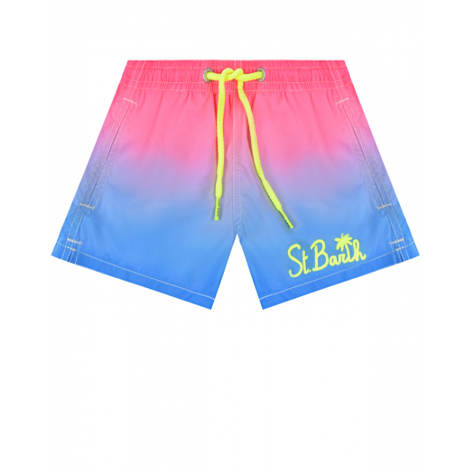 Двухцветные шорты для купания Saint Barth | Фото 1
