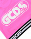 Топ с серебристым логотипом GCDS | Фото 3