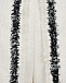 Белые твидовые шорты с черным кантом MSGM | Фото 8