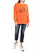 Оранжевый свитшот для беременных с вышивкой &quot;Мыши&quot; Dan Maralex | Фото 4