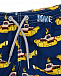 Синие шорты для купания с принтом &quot;желтые подводные лодки&quot; Saint Barth | Фото 3