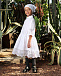 Белое платье-рубашка с кружевной отделкой Ermanno Scervino | Фото 2