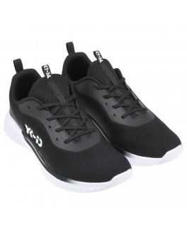 Черные кроссовки с белыми подошвами Lurchi Черный, арт. 33-26805-31 | Фото 1