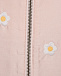 Розовая куртка-бомбер с вышивкой Stella McCartney | Фото 3
