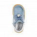 Синие ботинки с серебристым задником Monnalisa | Фото 4
