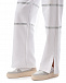 Белые спортивные брюки с полосками из стразов GCDS | Фото 7