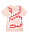 Розовая футболка с принтом Stella McCartney | Фото 1